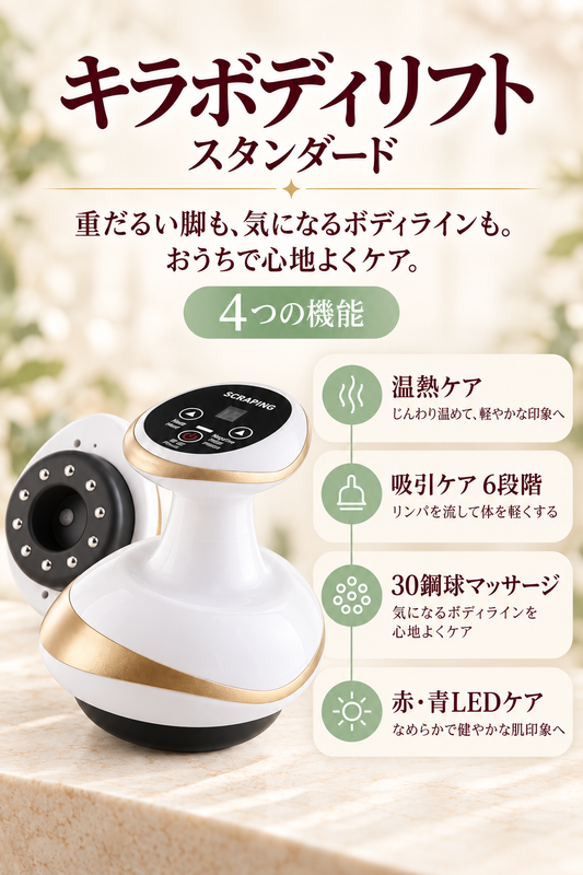 Kira BodyLift™️ |自宅でエステ級の全身むくみケア
