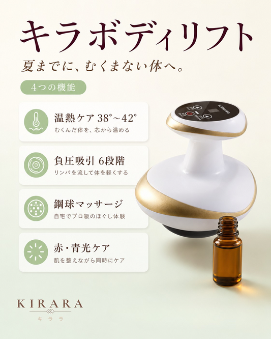Kira BodyLift™️ l キラボディリフト ™️ エステに通わず、本格ボディケア